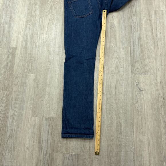 Naked & Famous Skinny Guy Natural Indigo Selvedge Jeans Men's 33 (Fits 33x33) - Picture 11 of 13